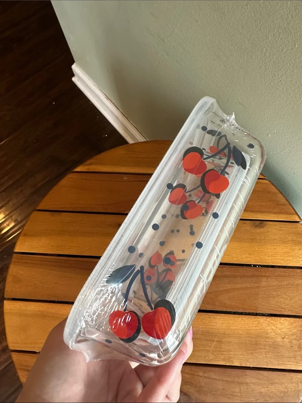 Nwt Kate spade vintage cherry dot rectangular food storage containers